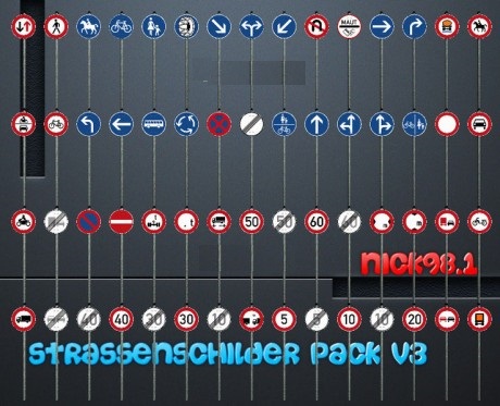 Road Signs mod Pack